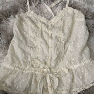 Hollister lace top